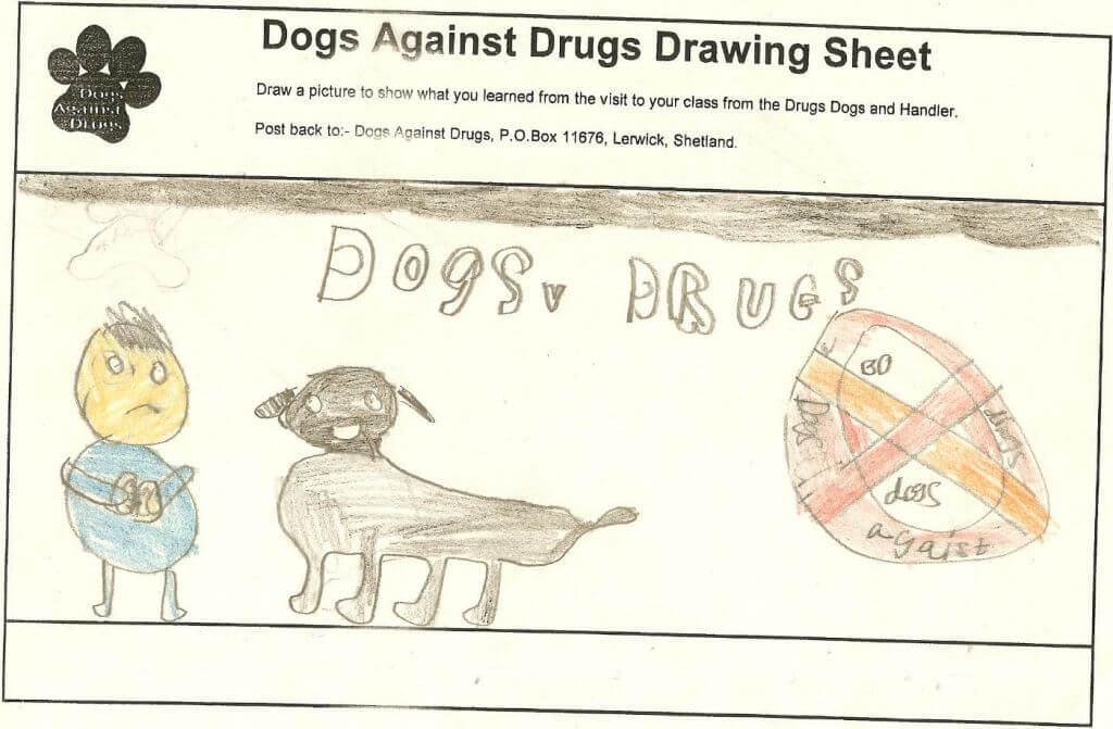 Education Dogs Against Drugs